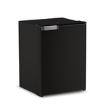 Ⓜ️🔵🔵🔵 Vitrifrigo C39i CHR - Frigo-Freezer, Porta singola, 39 Litri, Sistema Airlock, Nero, Luce LED, Vent Position, A x L x P 54.7x39x39.7 cm