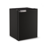 Ⓜ️🔵🔵🔵 Vitrifrigo C42L CHR - Frigo-Freezer, Porta singola, 42 Litri, Nero, Luce LED, Vent Position, A x L x P 53.2x38x38.4 cm
