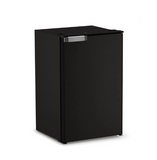 Ⓜ️🔵🔵🔵 Vitrifrigo C50i CHR - Frigo-Freezer, Porta singola, 51 Litri, Nero, Luce LED, Vent Position, A x L x P 63.6x39.6x39.7 cm