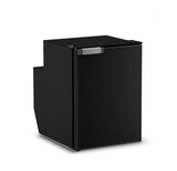 Ⓜ️🔵🔵🔵 Vitrifrigo C51i CHR - Frigo-Freezer, Porta singola, 51 Litri, Sistema Airlock, Nero, Luce LED, Vent Position, A x L x P 53.2x38x51.4 cm