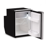 Ⓜ️🔵🔵🔵 Vitrifrigo C51i CHR - Frigo-Freezer, Porta singola, 51 Litri, Sistema Airlock, Grigio, Luce LED, Vent Position, A x L x P 53.2x38x51.4 cm
