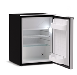 Ⓜ️🔵🔵🔵 Vitrifrigo C60i CHR - Frigo-Freezer, Porta singola, 60 Litri, Grigio, Luce LED, Vent Position, A x L x P 62.2x47x45.7 cm