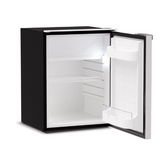 Ⓜ️🔵🔵🔵 Vitrifrigo C75L CHR - Frigo-Freezer, Porta singola, 75 Litri, Grigio, Luce LED, Vent Position, A x L x P 62.2x47x46 cm