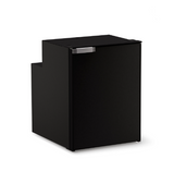 Ⓜ️🔵🔵🔵 Vitrifrigo C90i CHR - Frigo-Freezer, Porta singola, 90 Litri, Nero, Luce LED, Vent Position, A x L x P 62.2x47x54.7 cm