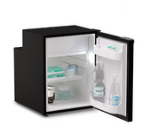 Ⓜ️🔵🔵🔵 Vitrifrigo C90i CHR - Frigo-Freezer, Porta singola, 90 Litri, Nero, Luce LED, Vent Position, A x L x P 62.2x47x54.7 cm