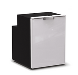 Ⓜ️🔵🔵🔵 Vitrifrigo C90i CHR - Frigo-Freezer, Porta singola, 90 Litri, Grigio, Luce LED, Vent Position, A x L x P 62.2x47x54.7 cm
