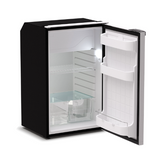 Ⓜ️🔵🔵🔵 Vitrifrigo C95L CHR - Frigo-Freezer, Porta singola, 95 Litri, Grigio, Luce LED, Vent Position, A x L x P 79.2x48.5x47.1 cm