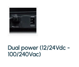 Ⓜ️🔵🔵🔵 Vitrifrigo VF35P - Frigo-Freezer portatile, VFREE, 35 litri, 2 compartimenti, Dual Power 12/24 Vdc - 100/240 Vac