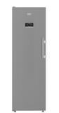 Ⓜ️🔵🔵🔵 Beko B5RMFNE314X - Congelatore verticale Total No-Frost, INOX, largo 60 cm, alto 187 cm, 286 litri, Nuova classe E