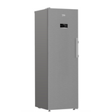 Ⓜ️🔵🔵🔵 Beko B5RMFNE314X - Congelatore verticale Total No-Frost, INOX, largo 60 cm, alto 187 cm, 286 litri, Nuova classe E