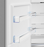 Ⓜ️🔵🔵🔵 Beko B5RMFNE314X - Congelatore verticale Total No-Frost, INOX, largo 60 cm, alto 187 cm, 286 litri, Nuova classe E