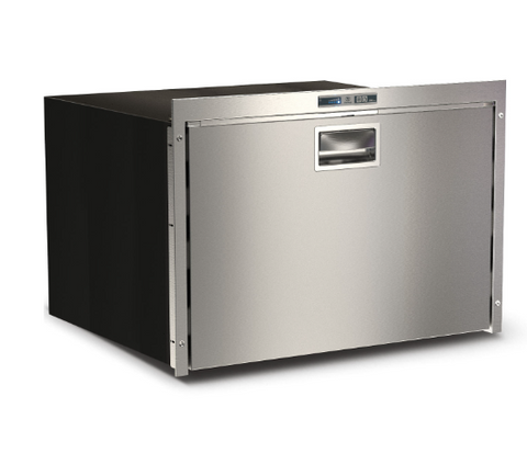 Ⓜ️🔵🔵🔵 Vitrifrigo DW70 OCX2 RFX - Frigorifero a cassetto singolo, 75 Litri, Acciaio Inox, Steelock, Termostato LED, Vent Position, A x L x P 46x66.6x59.2 cm