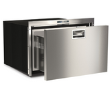 Ⓜ️🔵🔵🔵 Vitrifrigo DW70 OCX2 BTX IM - Frezeer a cassetto singolo con ICE MAKER, 75 Litri, Acciaio Inox, Steelock, Termostato LED, Vent Position, A x L x P 46x66.6x62.6 cm