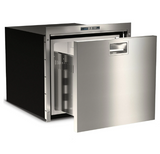 Ⓜ️🔵🔵🔵 Vitrifrigo DW100 OCX2 RFX - Frigorifero a cassetto singolo, 95 Litri, Acciaio Inox, Steelock, Termostato LED, Vent Position, A x L x P 54.1x58.3x64.6 cm