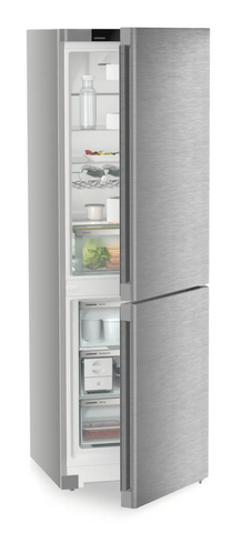 Ⓜ️🔵🔵🔵 LIEBHERR CNsdb 5223 Plus NoFrost - Frigorifero combinato, GARANZIA 10 ANNI INCLUSA, frigo-congelatore con EasyFresh e NoFrost, vero ACCIAIO INOX, 185,5 x 60 cm, Nuova classe B