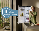 Ⓜ️🔵🔵🔵 LIEBHERR CNsdb 5223 Plus NoFrost - Frigorifero combinato, GARANZIA 10 ANNI INCLUSA, frigo-congelatore con EasyFresh e NoFrost, vero ACCIAIO INOX, 185,5 x 60 cm, Nuova classe B