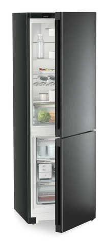 Ⓜ️🔵🔵🔵 LIEBHERR CNbdb 5223 Plus NoFrost - Frigorifero combinato, GARANZIA 10 ANNI INCLUSA, frigo-congelatore con EasyFresh e NoFrost, ACCIAIO NERO, 185,5 x 60 cm, Nuova classe B