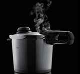 Ⓜ️🔵🔵🔵 Fissler Vitavit Premium - Pentola a pressione, Capacità 4.5 Litri, Diametro 22 cm, Acciaio inox, Induzione, 1 Coperchio in metallo