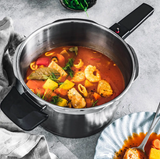 Ⓜ️🔵🔵🔵 Fissler Vitaquick Premium - Pentola a pressione, Capacità 6 Litri, Diametro 22 cm, Acciaio inox satinato (esterna)/ Acciaio inox lucidato (interna), Fondo Superthermic, 2 impostazioni di cottura