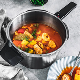 Ⓜ️🔵🔵🔵 Fissler Vitaquick Premium - Pentola a pressione, Capacità 3.5 Litri, Diametro 22 cm, Acciaio inox satinato (esterna)/ Acciaio inox lucidato (interna), Fondo Superthermic, 2 impostazioni di cottura