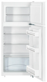 Ⓜ️🔵🔵🔵 LIEBHERR CTe 2131 - Frigorifero doppia porta, GARANZIA 10 ANNI INCLUSA* originale LIEBHERR, frigo-congelatore automatico con SmartFrost, bianco, 124 x 55 cm, Nuova classe E