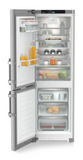 Ⓜ️🔵🔵🔵 LIEBHERR SCNsdc 525i Prime NoFrost - Frigorifero combinato, GARANZIA 10 ANNI INCLUSA, frigo-congelatore con EasyFresh e NoFrost, vero ACCIAIO, 185,5 x 60 cm, Nuova classe C