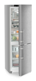 Ⓜ️🔵🔵🔵 LIEBHERR SCNsdc 525i Prime NoFrost - Frigorifero combinato, GARANZIA 10 ANNI INCLUSA originale LIEBHERR, frigo-congelatore con EasyFresh e NoFrost, vero ACCIAIO, 185,5 x 60 cm, Nuova classe C