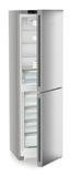 Ⓜ️🔵🔵🔵 LIEBHERR CNsfd 5704 Pure NoFrost - Frigorifero combinato, GARANZIA 10 ANNI INCLUSA* originale LIEBHERR, frigo-congelatore con EasyFresh e NoFrost, color acciaio, 201,5 x 60 cm, Nuova classe D
