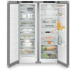 Ⓜ️🔵🔵🔵 LIEBHERR XRFsf 5220 Plus NoFrost - Frigorifero Side-by-Side, GARANZIA 10 ANNI INCLUSA* originale LIEBHERR, frigo-congelatore con EasyFresh e NoFrost, color acciaio, 185,5 x 122,6 cm, Nuova classe D e D