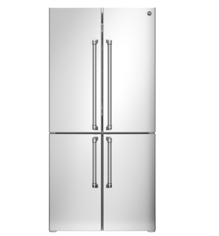 Ⓜ️🔵🔵🔵 BERTAZZONI RCD84F4FXNC/24 Master- Frigorifero Cross Door, Libera Installazione, 84 cm, Acciaio Inox, Serie Master, PureBreeze UV, 321L Frigorifero, 166L Congelatore, Nuova Classe E (Copy)