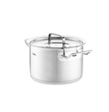 Ⓜ️🔵🔵🔵 Fissler Pentola - Pentola, Serie Original-Profi Collection, Capacità 4 Litri, Diametro 20 cm, Acciaio inox satinato (esterna)/ Acciaio inox lucidato (interna), Manici ergonomici, Coperchio in metallo, Fondo Fissler CookStar
