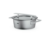 Ⓜ️🔵🔵🔵 Fissler Casseruola - Casseruola, Serie Phi Collection, Capacità 2.3 Litri, Diametro 20 cm, Acciaio inox satinato (esterna)/ Acciaio inox lucidato (interna), Manici in  acciaio inox, Coperchio in vetro, Fondo Fissler CookStar