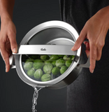 Ⓜ️🔵🔵🔵 Fissler Casseruola - Casseruola, Serie Phi Collection, Capacità 2.3 Litri, Diametro 20 cm, Acciaio inox satinato (esterna)/ Acciaio inox lucidato (interna), Manici in  acciaio inox, Coperchio in vetro, Fondo Fissler CookStar