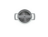 Ⓜ️🔵🔵🔵 Fissler Pentola - Pentola, Serie Phi Collection, Capacità 1.9 Litri, Diametro 16 cm, Acciaio inox satinato (esterna)/ Acciaio inox lucidato (interna), Manici in acciaio inox, Coperchio in vetro, Fondo Fissler CookStar