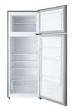 Ⓜ️🔵🔵🔵 OCEAN OCD273DSE - Frigorifero doppia porta, statico, colore silver/argento, 210 litri, Nuova classe energetica C