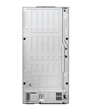Ⓜ️🔵🔵🔵 Haier HCW58F18EWMP - Frigorifero 4 porte, Libera installazione, 4 porte, No Frost, Luce Led, Nuova Classe E, Platinum Inox, L x P x A (mm) 830x697x1775