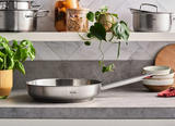 Ⓜ️🔵🔵🔵 Fissler Padella - Padella, Serie Original-Profi Collection, Capacità 2 Litri, Diametro 24 cm, Acciaio inox satinato (esterna)/ Acciaio inox lucidato (interna), Manico acciaio inox 18/10 con occhiello, Fondo Fissler CookStar