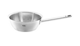 Ⓜ️🔵🔵🔵 Fissler Padella Conica - Padella conica, Serie Original-Profi Collection, Capacità 1.9 Litri, Diametro 20 cm, Acciaio inox satinato (esterna)/ Acciaio inox lucidato (interna), Manico acciaio inox 18/10 satinato con occhiello, Fondo Fissler CookStar