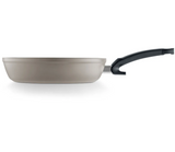 Ⓜ️🔵🔵🔵 Fissler Padella - Padella, Serie Ceratal Comfort, Capacità 3.2 Litri, Diametro 28 cm, Rivestimento ceramico grigio (esterno/interno), Impugnatura ergonomica, Fondo Fissler CookStar