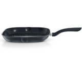 Ⓜ️🔵🔵🔵 Fissler Griglia quadrata - Griglia, Serie Cenit, Capacità 2.1 Litri, Diametro 28x28 cm, Alluminio, Impugnatura ergonomica, Rivestimento antiaderente a 3 strati