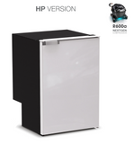 Ⓜ️🔵🔵🔵 Vitrifrigo C115i CHR HP - Frigo-Freezer HP VERSION con nuovo compressore HIGH PERFORMANCE, Porta singola, 115 Litri, grigio, Luce LED, CHROMELOCK, Vent Position integrato, A x L x P 76.6x52.5x56 cm