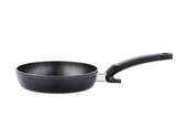 Ⓜ️🔵🔵🔵 Fissler Padella - Padella, Serie Adamant Comfort, Capacità 1.1 Litri, Diametro 20 cm, Impugnatura ergonomica, Nero senza PFOA (esterna/interna), Fondo Fissler CookStar