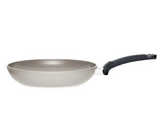 Ⓜ️🔵🔵🔵 Fissler Padella - Padella, Serie Ceratal Classic, Capacità 1.1 Litri, Diametro 20 cm, Impugnatura ergonomica, Rivestimento ceramico Ceratal grigio (esterna/interna), Fondo Fissler CookStar