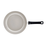 Ⓜ️🔵🔵🔵 Fissler Padella - Padella, Serie Ceratal Classic, Capacità 1.1 Litri, Diametro 20 cm, Impugnatura ergonomica, Rivestimento ceramico Ceratal grigio (esterna/interna), Fondo Fissler CookStar