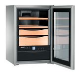 Ⓜ️🔵🔵🔵 LIEBHERR ZKes 453 Humidor - Umidificatore per sigari, GARANZIA 10 ANNI INCLUSA* originale LIEBHERR, libera installazione, acciaio inox e vetro, 61 x 42,5 cm, Nuova classe D