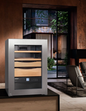 Ⓜ️🔵🔵🔵 LIEBHERR ZKes 453 Humidor - Umidificatore per sigari, GARANZIA 10 ANNI INCLUSA* originale LIEBHERR, libera installazione, acciaio inox e vetro, 61 x 42,5 cm, Nuova classe D
