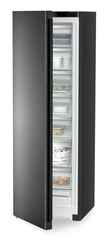Ⓜ️🔵🔵🔵 LIEBHERR SFNbdd 5227 Plus NoFrost - Congelatore verticale con No Frost, GARANZIA 10 ANNI INCLUSA* originale LIEBHERR, libera installazione, acciaio nero, 185,5 x 60 cm, Nuova classe D
