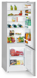 Ⓜ️🔵🔵🔵 LIEBHERR CUele 2831 - Frigorifero combinato, GARANZIA 10 ANNI INCLUSA* originale LIEBHERR, frigo-congelatore con SmartFrost, Look Acciaio Inox, 161,2 x 55 cm, Nuova classe E