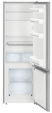 Ⓜ️🔵🔵🔵 LIEBHERR CUele 2831 - Frigorifero combinato, GARANZIA 10 ANNI INCLUSA* originale LIEBHERR, frigo-congelatore con SmartFrost, Look Acciaio Inox, 161,2 x 55 cm, Nuova classe E