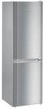 Ⓜ️🔵🔵🔵 LIEBHERR CUele 3331 - Frigorifero combinato, GARANZIA 10 ANNI INCLUSA* originale LIEBHERR, frigo-congelatore con SmartFrost, Look Acciaio Inox, 161,2 x 55 cm, Nuova classe E